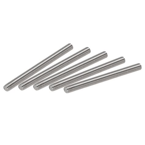 Uxcell M X Mm Fully Threaded Rod Stainless Steel Right Hand