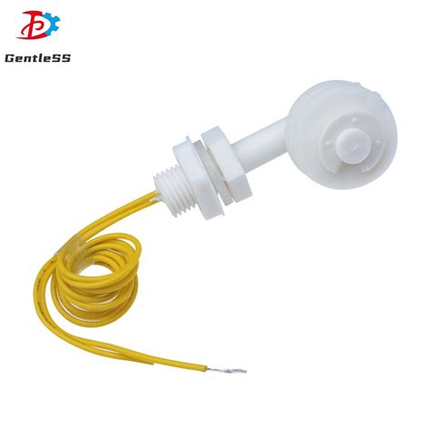 W Right Angle White Plastic Pp Float Switch Fish Tank Liquid Water