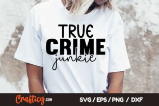 True Crime Junkie Graphic By Crafticy Creative Fabrica