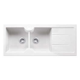 Cuisine X Double Bowl Sink With Tap Hole Right Hand Drainer