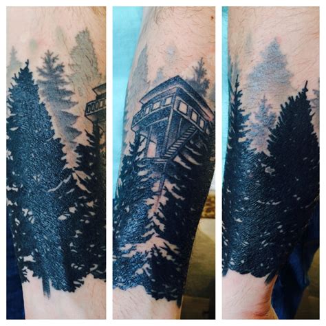 Tree Tattoo | Tattoos, Hiking tattoo, Tree tattoo