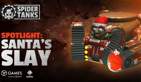 Spider Tanks Showcases Santa S Slay In Spotlight Edition Crypto Games