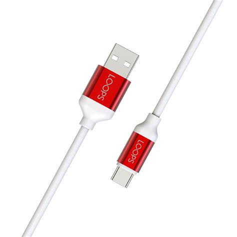 Jual Loops Type C Tpe Cable Red Eraspace