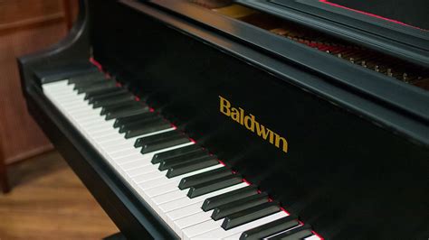 Living Pianos Classic Used Pianos For Sale — Baldwin Model Sf 10 Semi Concert Grand Piano For