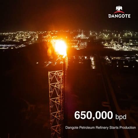 Dangote Refinery Commences Operations