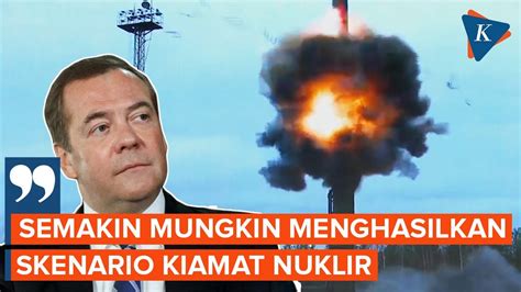 Medvedev Kembali Tegaskan Risiko Kiamat Nuklir Akibat Pasokan Senjata