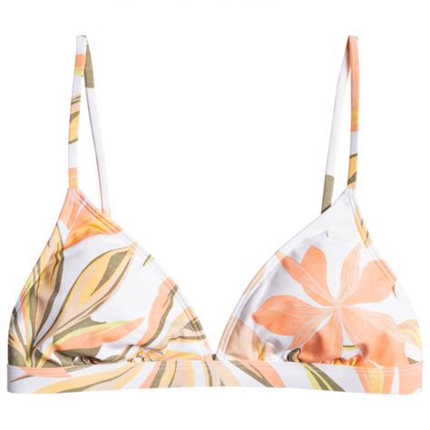 Roxy Printed Beach Classics Fixed Tri Bikini Top Damen Online Kaufen