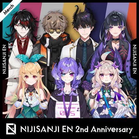 nijisanji en  anniversary nijisanji en official store