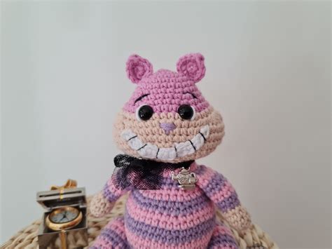 Cheshire Cat Crochet Pattern Amigurumi Wonderland Etsy