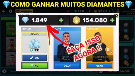 Como Ganhar Muitos Diamantes No Dream League Soccer Youtube