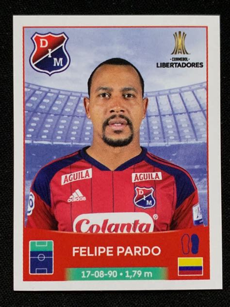 2023 PANINI CONMEBOL Copa Libertadores Sticker 084 FELIPE PARDO DIM