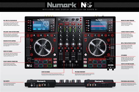 numark nv dj controller chicago dj equipment dj