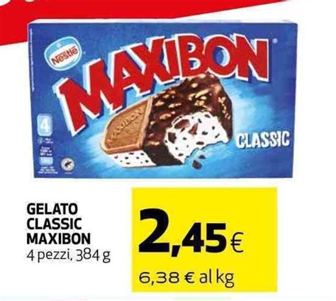 Offerta Gelato Classic Maxibon Pezzi G Nel Volantino Di Coop