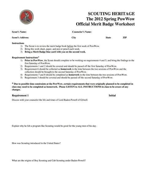 Citizenship In Society Merit Badge Worksheet Fill Online Worksheets Library