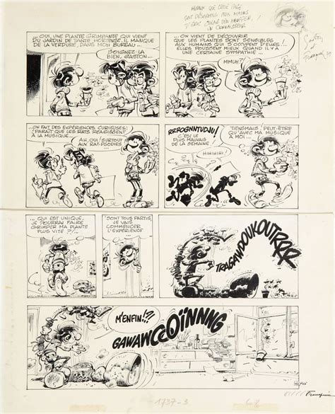 Épinglé par Tofer sur André Franquin Planches André franquin