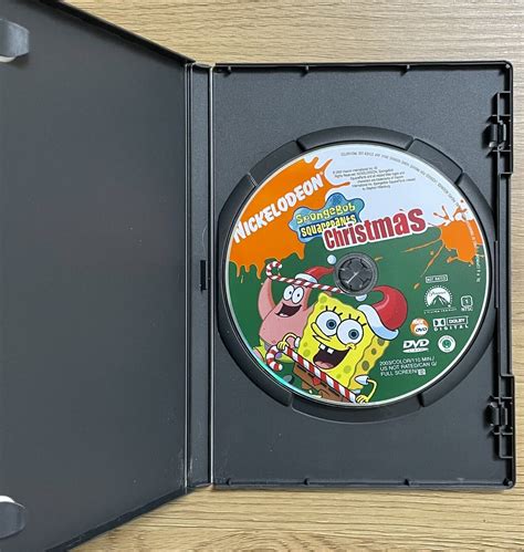 Spongebob Squarepants Christmas Dvd 2003 Nickelodeon Pineapple Under The Sea 97368791343 Ebay