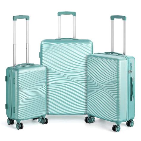 Reviews For HIKOLAYAE Catalina Waves Nested Hardside Luggage Set In