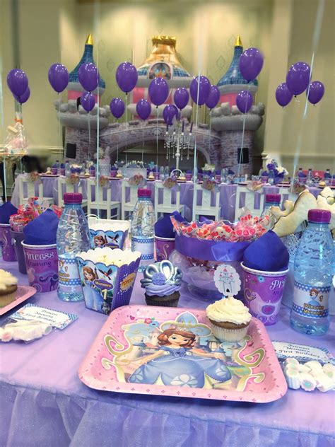 Princess Sofia Birthday Party Ideas Photo 12 Of 36 Catch My Party