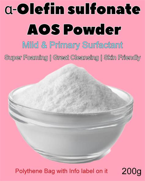 Alpha Olefin Sulfonate AOS Powder 200g Cleaning Agent Surfactant