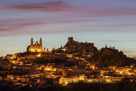 Olvera Castle and Parish of Our Lady of the Incarnation Stock Photo ...