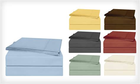 Groupon: 100% Egyptian Cotton Sateen Sheets - 55% Off (Ends 01/20/13) - Enza's Bargains