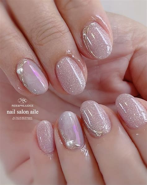 オールシーズンハンドシンプルニュアンスオーロラ Nail Salon Aileのネイルデザイン No8782363 ｜ネイルブック