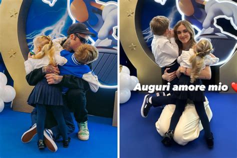 Fedez e Chiara Ferragni insieme al compleanno di Leone tutto è bene