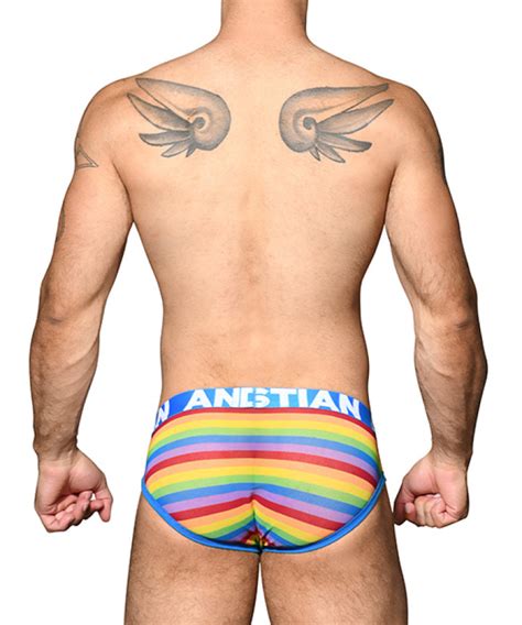 Andrew Christian Pride Sheer Mesh Brief Almost Naked Andrew Christian