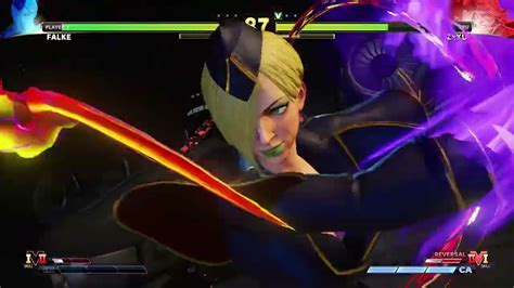 Street Fighter V Falke Vs Zeku Youtube