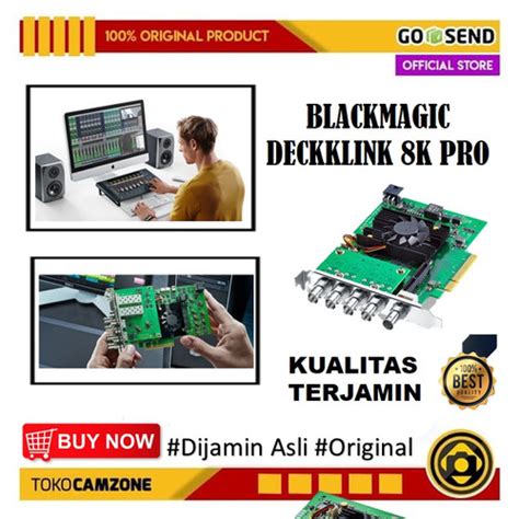 Promo Blackmagic Design Decklink K Pro Cinema Capture Card Cicil X