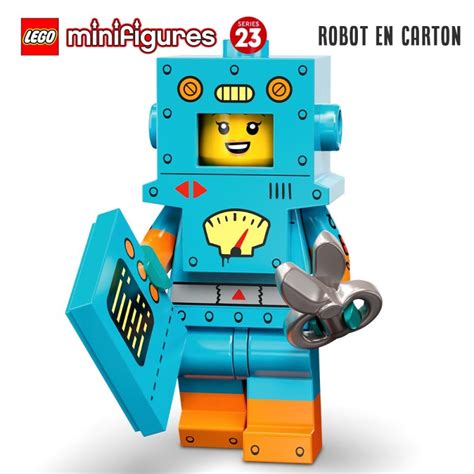 Minifigure Lego S Rie Le Robot En Carton Super Briques