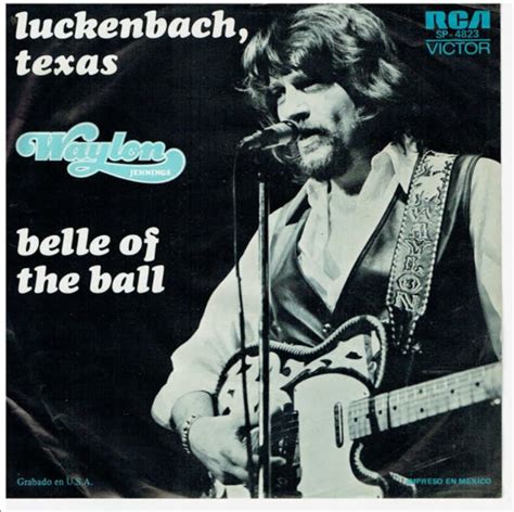 Waylon Jennings Luckenbach Texas Back To The Basics Music Legend