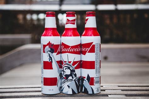 Budweiser aluminum bottle