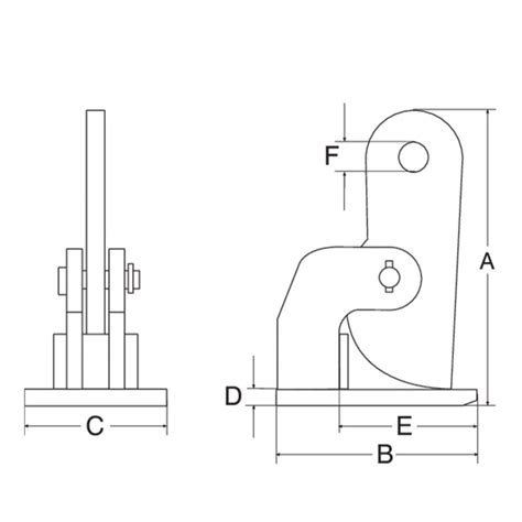 Pince Pour Levage Horizontal CH TLM 77