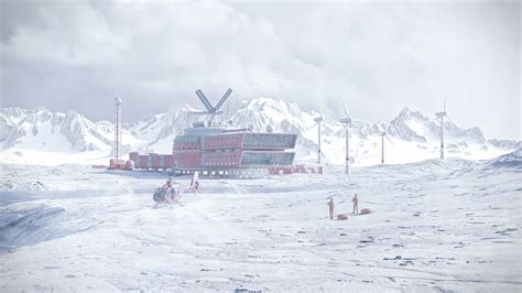 Antarctic Station :: Behance