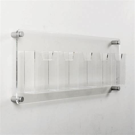 Brochure Leaflet Dispenser Wall Mounted Luminati