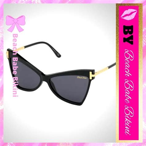 Beach Babe Cat Eye Retro Sunglasses ©Beach Babe Bikini