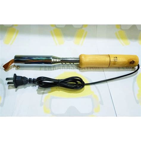 Jual Alat Patri Watt Soldering Iron Solder Listrik Gagang Kayu