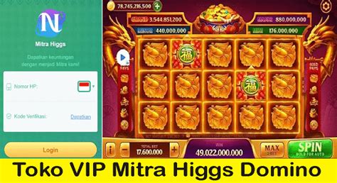 Toko Vip Mitra Higgs Domino Top Up Chip Higgs Domino Murah