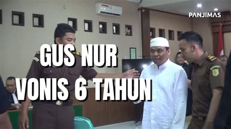 Tok Gus Nur Divonis 6 Tahun Kasus Ijazah Palsu Jokowi YouTube