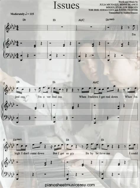 issues sheet music - Ab Major