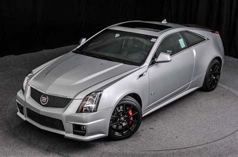 Sell New 2013 Cadillac CTS V Coupe Silver Frost Matte 1 Of 100 Factory