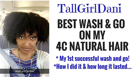 My Best Wash And Go Type 4 Hair Youtube