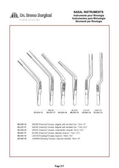 Page Nasal Instrument