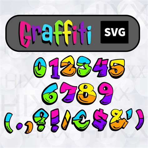 Graffiti Bundle SVG, Graffiti Letters Svg, Paint Splatter Svg ...