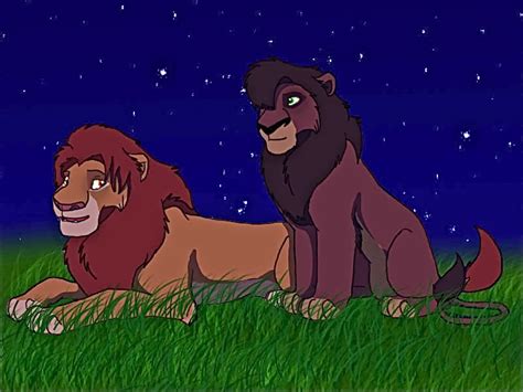 Simba And Kovu The Lion King Photo 33079941 Fanpop