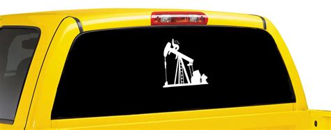 Hooey Riding Oil Rig Inspired Car Decal Oil Rig Cowboy Window Car