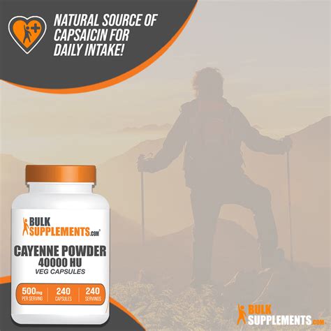 Cayenne Pepper Capsules - Boost Your Metabolism