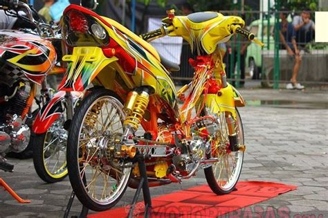 Jupiter Z 2010 Thailook Modifikasi Motor Trail