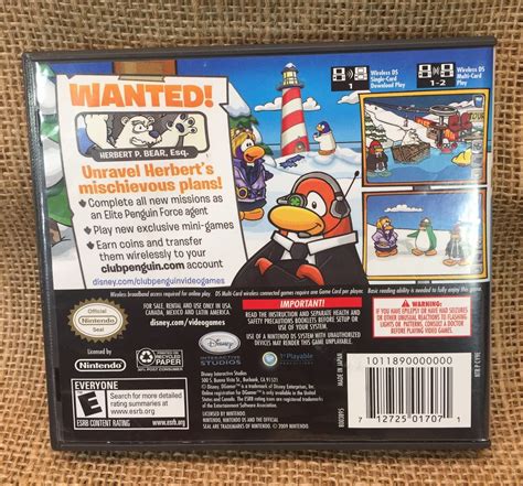 Nintendo Ds Club Penguin Herbert S Revenge Komplett Top Zustand